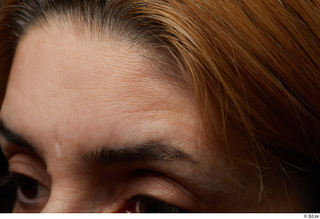  HD Face skin references Rafeeqa Dia eyebrow forehead skin pores skin texture wrinkles 0003.jpg